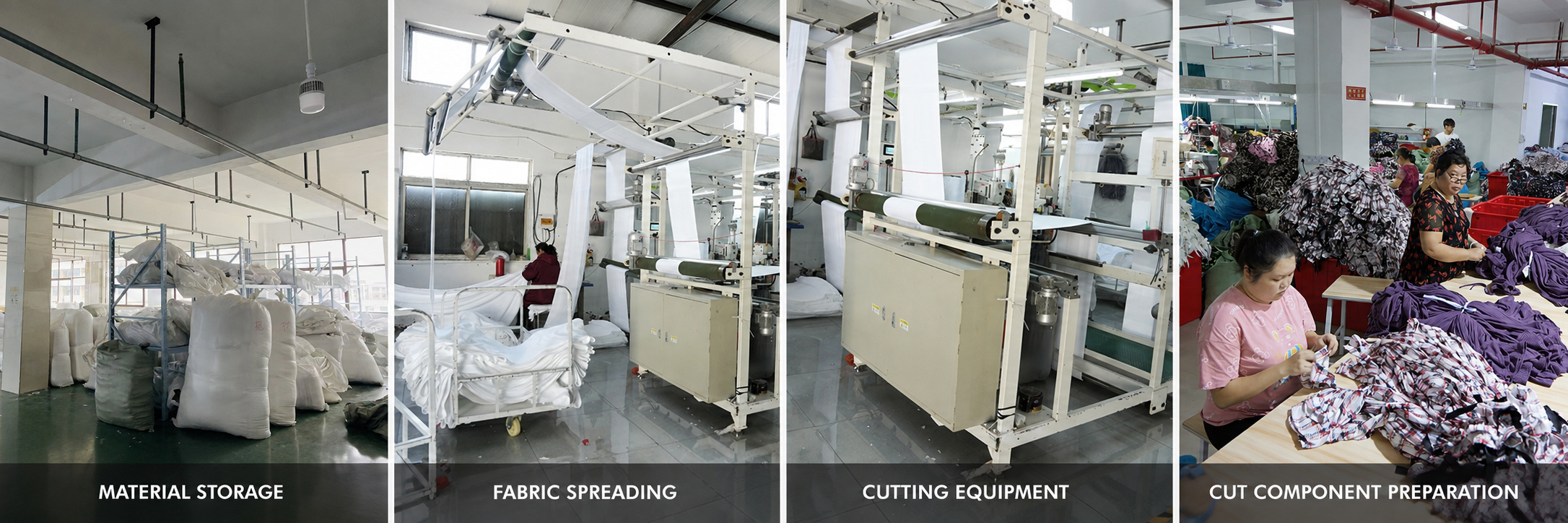Bathrobe fabric preparation and cutting process