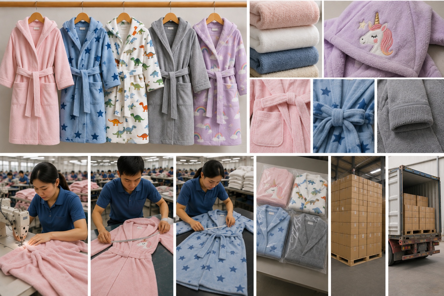 Kids Bathrobe