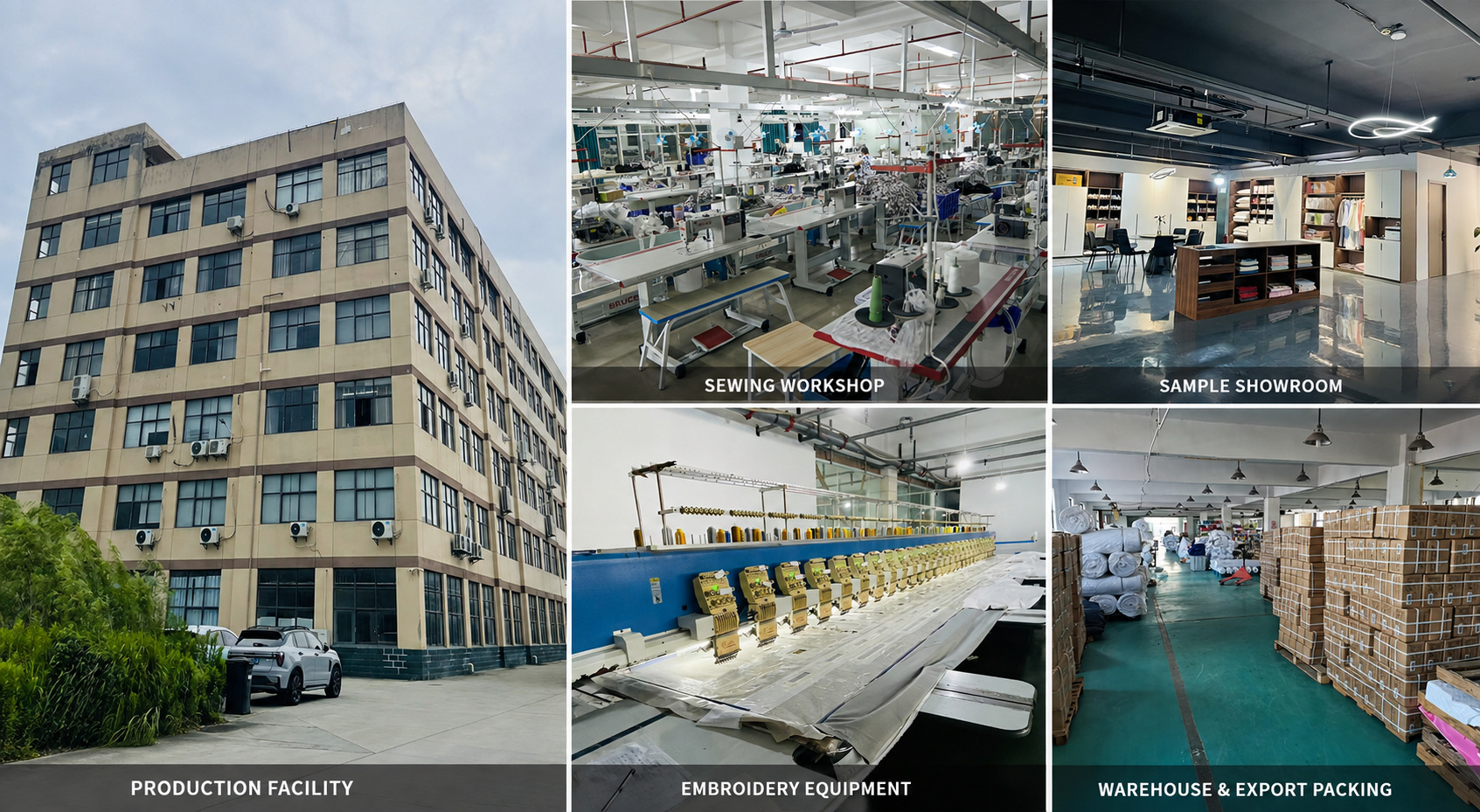 Robenexa bathrobe factory and manufacturing overview