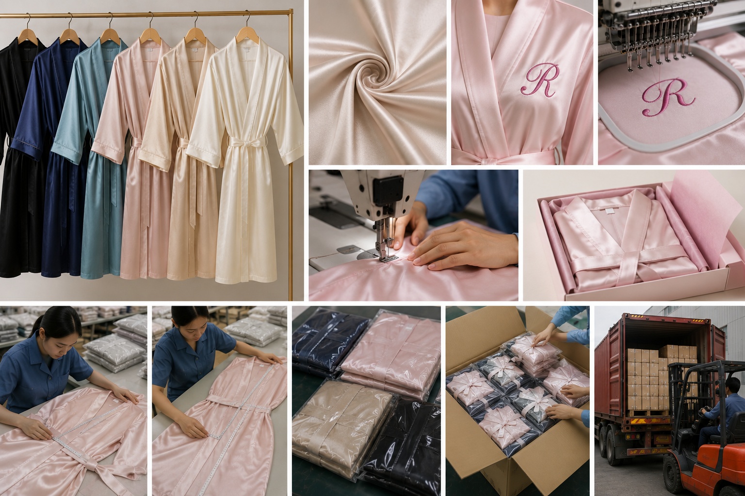Silk Bathrobes